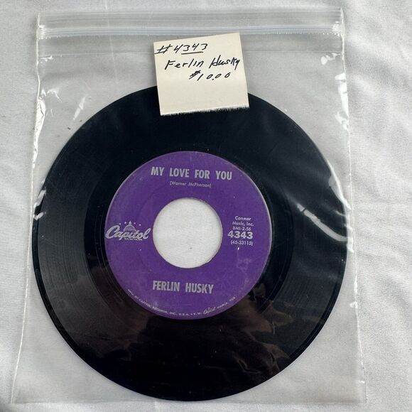 45s Record Lot Of 10 Singles Vintage Country Western Honky Took Nashville Swing - Picture 7 of 11